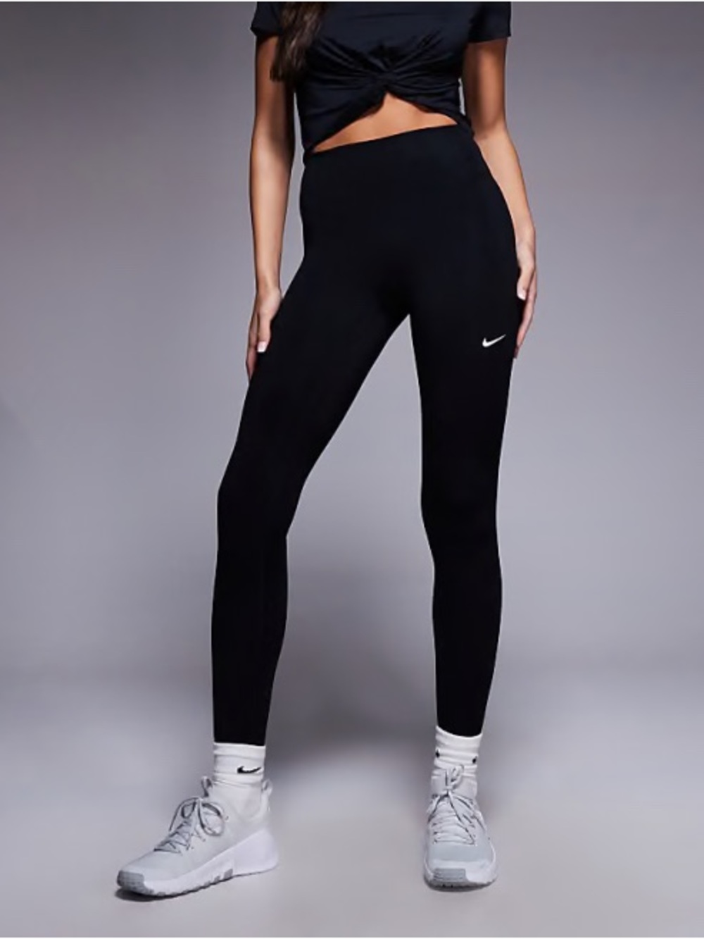 Nike Black High-Rise Training Leggings